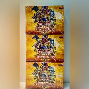 X3 Yugioh RETRO PACK Mini Booster Box FACTORY SEALED - English Edition
